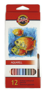 Akvarell színes ceruza Mondeluz, 12 színben-1